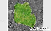Satellite Map of Keffi, desaturated