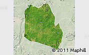 Satellite Map of Keffi, lighten