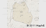 Shaded Relief Map of Keffi, lighten