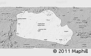 Gray Panoramic Map of Keffi