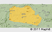 Savanna Style Panoramic Map of Keffi