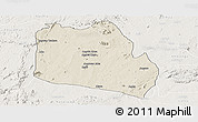 Shaded Relief Panoramic Map of Keffi, lighten