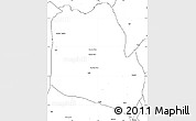 Blank Simple Map of Keffi
