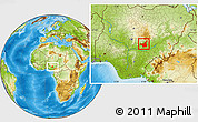 Physical Location Map of Lafia