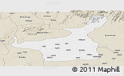 Classic Style Panoramic Map of Lafia