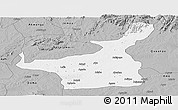 Gray Panoramic Map of Lafia