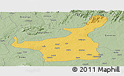 Savanna Style Panoramic Map of Lafia