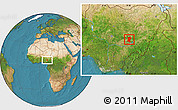 Satellite Location Map of Shendam