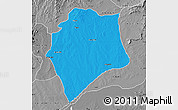 Political Map of Wase, desaturated