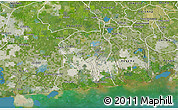 Satellite 3D Map of Akukutor