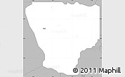 Gray Simple Map of Etche