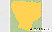 Savanna Style Simple Map of Etche