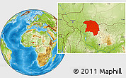 Physical Location Map of Sokoto