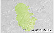 Physical 3D Map of Maradun, lighten, desaturated