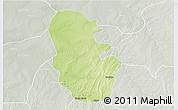 Physical 3D Map of Maradun, lighten, semi-desaturated