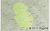 Physical 3D Map of Maradun, semi-desaturated