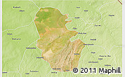 Satellite 3D Map of Maradun, physical outside