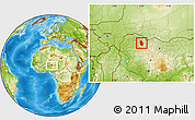 Physical Location Map of Maradun