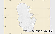 Classic Style Map of Maradun, single color outside