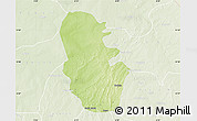 Physical Map of Maradun, lighten