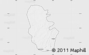 Silver Style Map of Maradun, single color outside