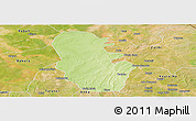 Physical Panoramic Map of Maradun, satellite outside