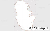 Classic Style Simple Map of Maradun, cropped outside