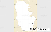 Classic Style Simple Map of Maradun, single color outside