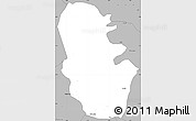 Gray Simple Map of Maradun