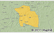 Savanna Style 3D Map of Yabo