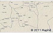 Shaded Relief 3D Map of Yabo