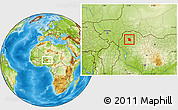 Physical Location Map of Yabo