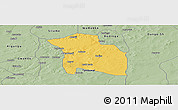 Savanna Style Panoramic Map of Yabo