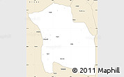 Classic Style Simple Map of Yabo