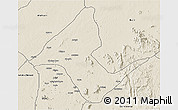 Shaded Relief 3D Map of Donga