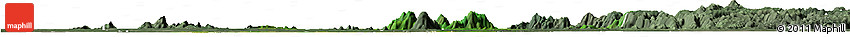 Satellite Horizon Map of Donga, semi-desaturated