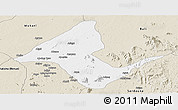 Classic Style Panoramic Map of Donga