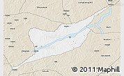 Classic Style 3D Map of Ibi