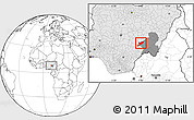 Blank Location Map of Ibi, highlighted country, highlighted parent region