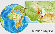 Physical Location Map of Ibi, highlighted parent region