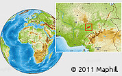Physical Location Map of Ibi