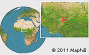 Satellite Location Map of Ibi
