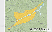 Savanna Style Map of Ibi