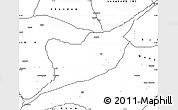 Blank Simple Map of Ibi
