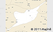 Classic Style Simple Map of Ibi