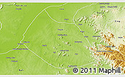 Physical 3D Map of Jalingo