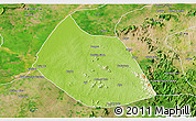 Physical 3D Map of Jalingo, satellite outside