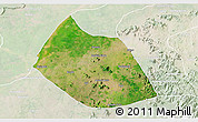 Satellite 3D Map of Jalingo, lighten