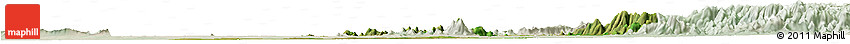 Satellite Horizon Map of Jalingo, lighten