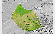 Satellite Map of Jalingo, lighten, desaturated